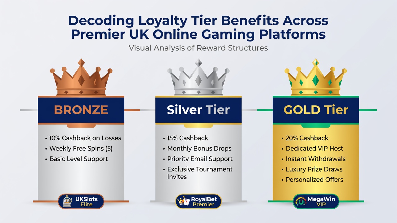 Detailed comparison of loyalty rewards including cashback rates and exclusive bonuses at UK online casinos