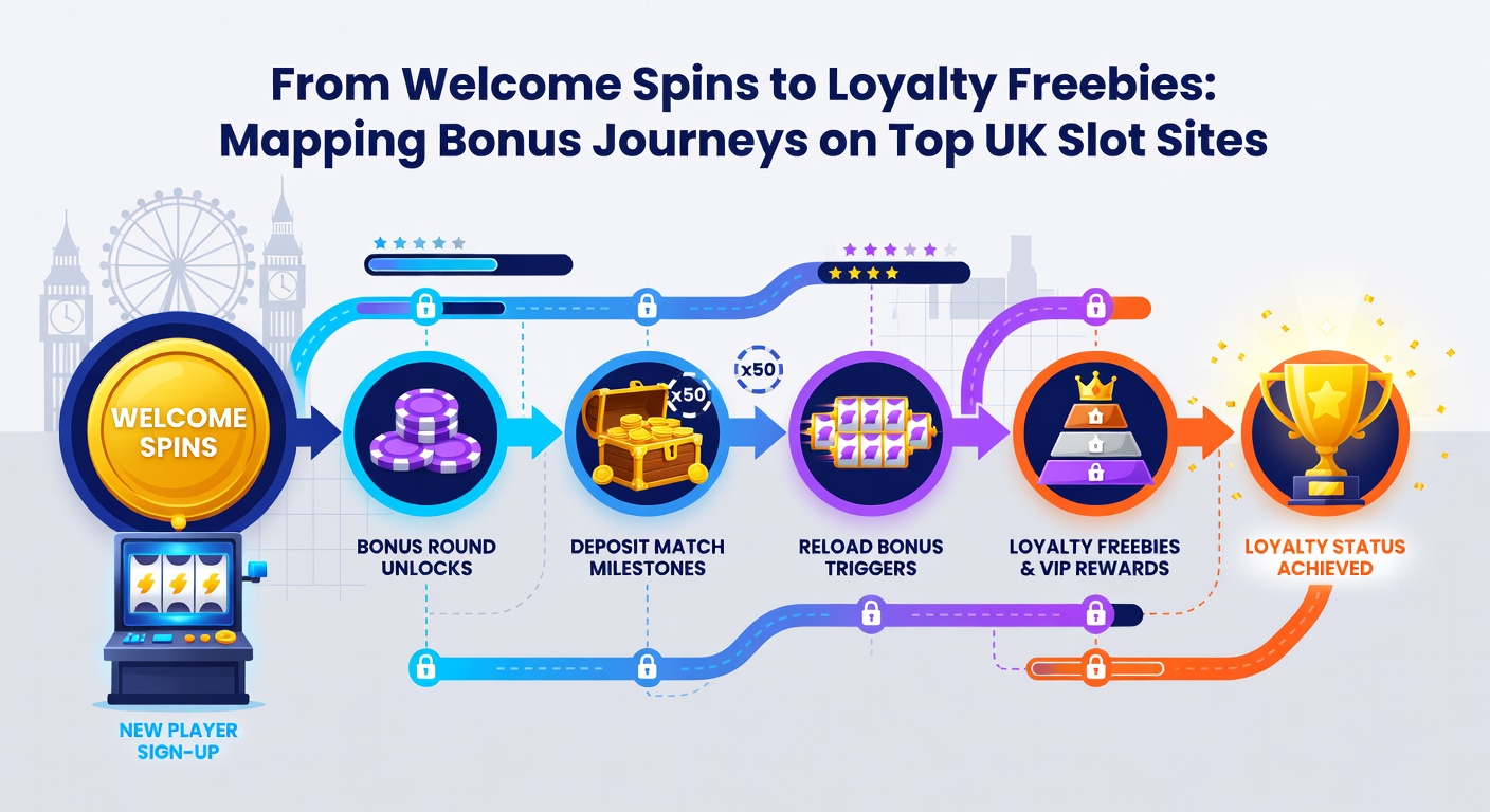Golden VIP ladder ascending through loyalty tiers, featuring cashback coins, exclusive free spins, and personalized bonus chests on a sleek UK slot site interface