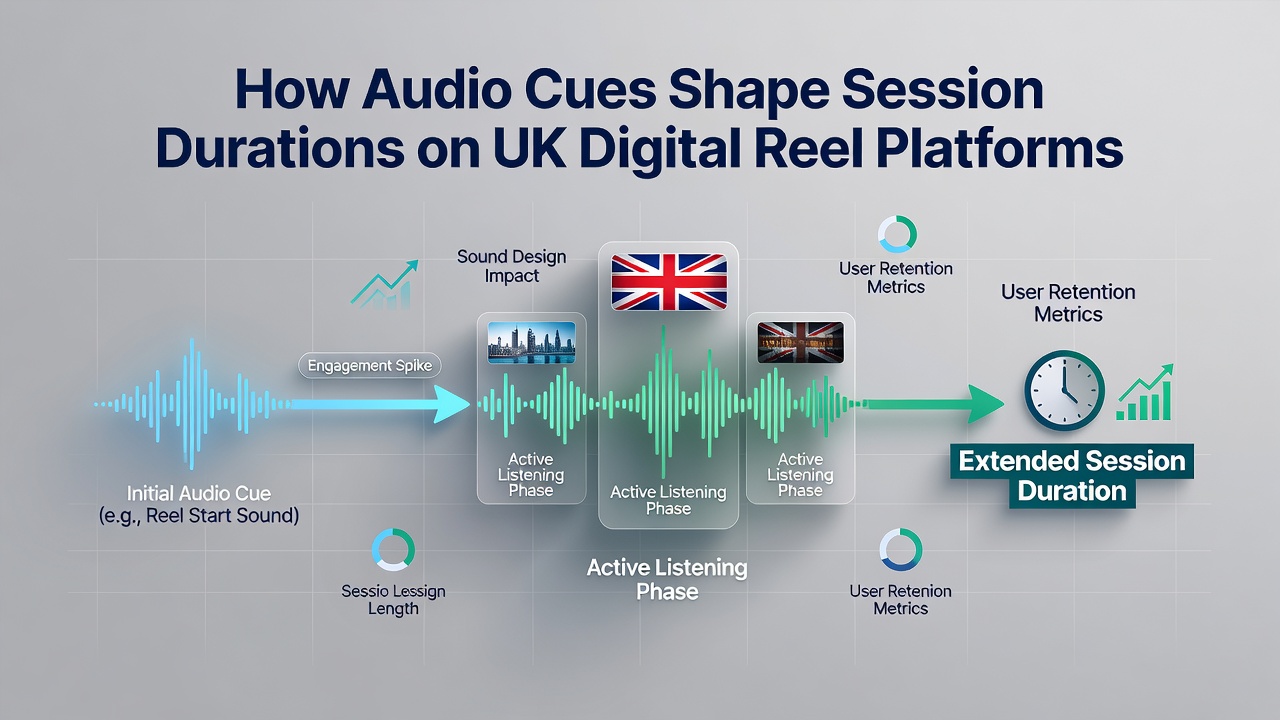 Digital slot interface showing animated reels with subtle sound wave overlays representing audio feedback during gameplay