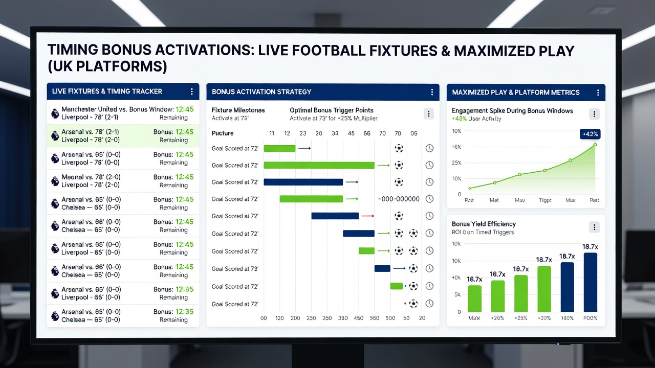 Close-up of a betting app screen showing timed bonus activation during a live football match